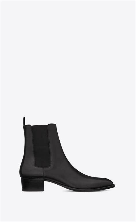 ysl chelasea|wyatt chelsea boots in smooth leather .